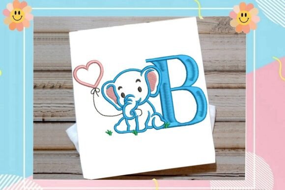 B Letter Cute Elephant Decor: A Seller's Review