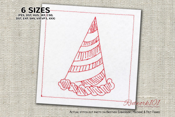 Birthday Party Cap: A Versatile Embroidery Design for Etsy Sellers