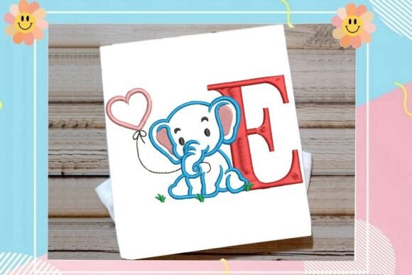 E Letter Cute Elephant Decor: A Business Review