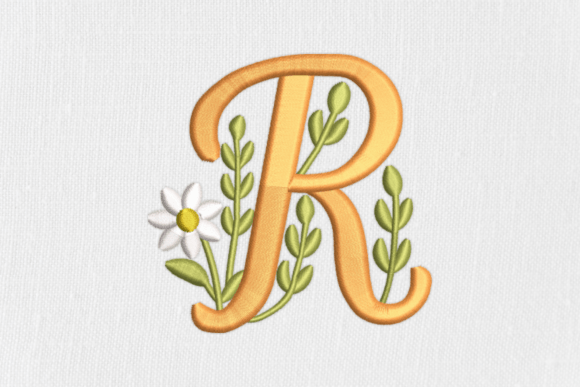 Feathered & Leafy Letter R: A Monogram Review for Etsy Sellers
