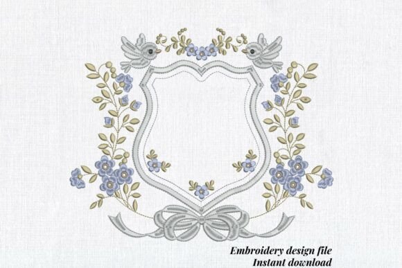 Floral Wedding Frame Blue: A Review for Etsy Sellers