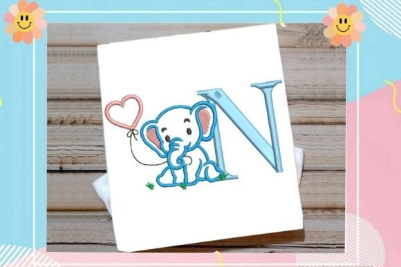 N Letter Cute Elephant Decor: A Business Review