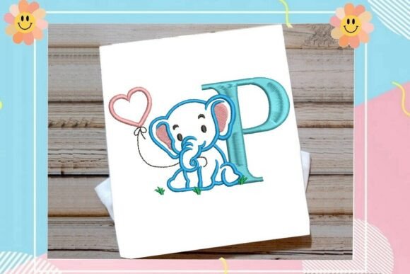 P Letter Cute Elephant Decor: Boutique Sweatshirt Review
