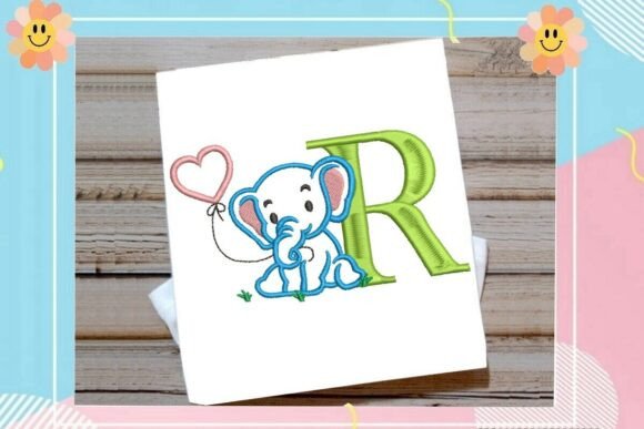 R Letter Cute Elephant Decor: A Seller's Review