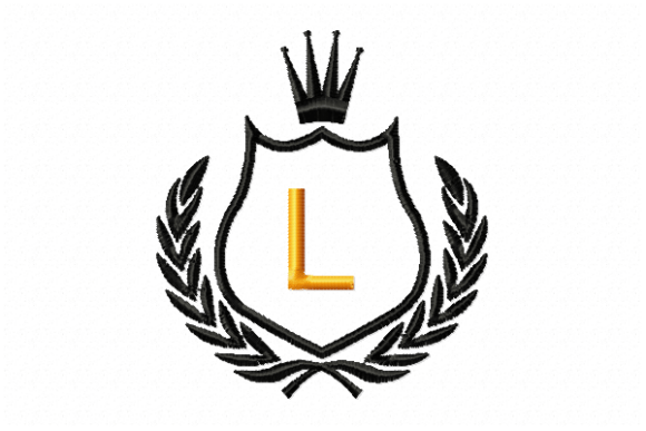 Review: Royal Crest Letter L for Real Embroidery Projects