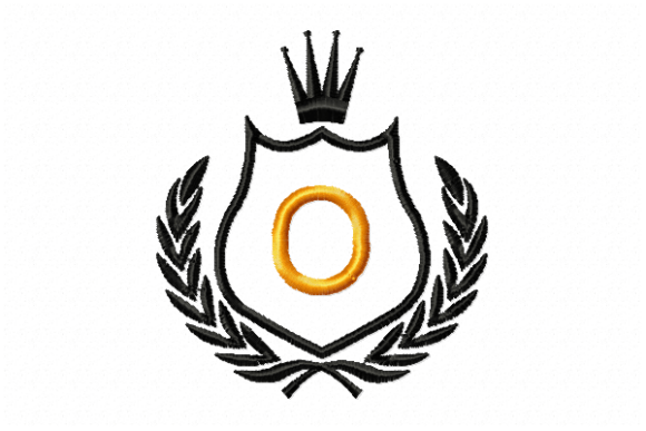 Royal Crest Letter O: A Sophisticated Design for Small Business Branding