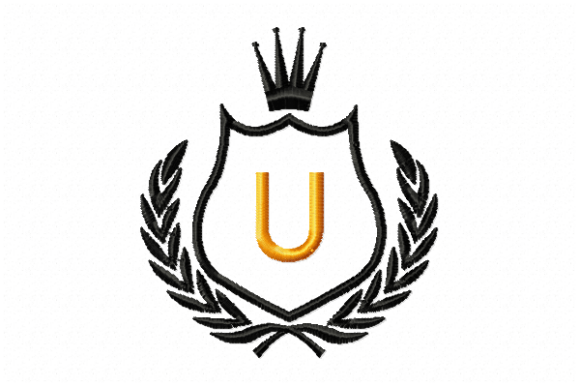 Royal Crest Letter U Embroidery Design Review