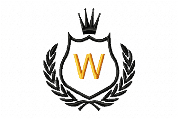 Royal Crest Letter W Review: Elegant Design for Real Embroidery Projects