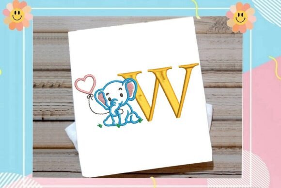W Letter Cute Elephant Decor: A Business Review